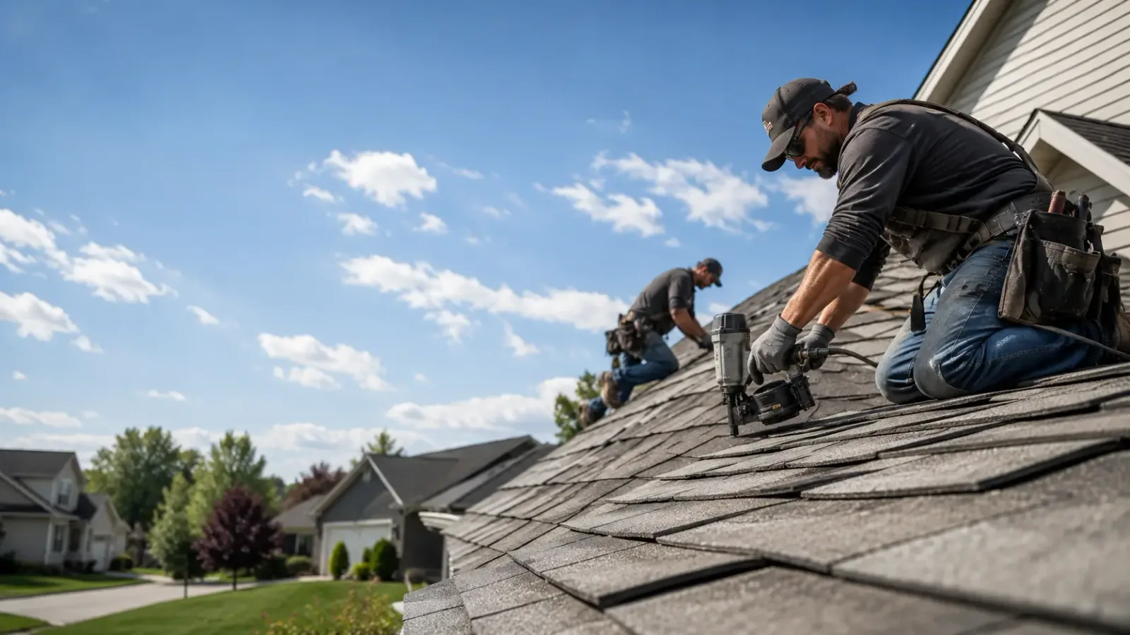 Storm Damage Roof Repair in Cadogan, PA near me